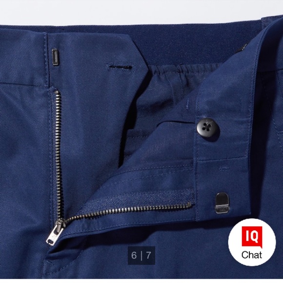 +J Uniqlo linen cotton tapered white pants - Picture 9 of 12